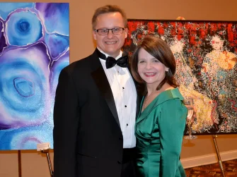 Wings of Hope President & CEO Bret Heinrich and his wife, Anne