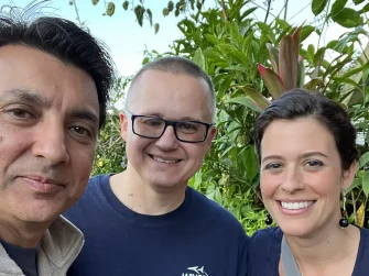 Manish Kohli, Bret Heinrich and Tiffany Nelson